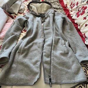 Bench fleece grey coat size medium